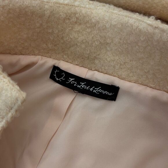 For Love and Lemons Madeline Cape Coat S - Picture 8 of 10